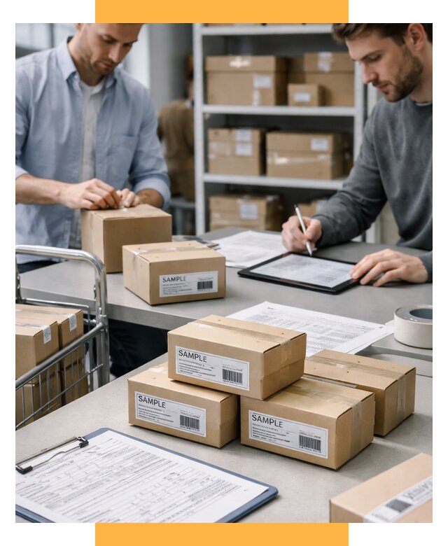 Доставка образцов и малых партий от 7733 р., СетСервис-Трц