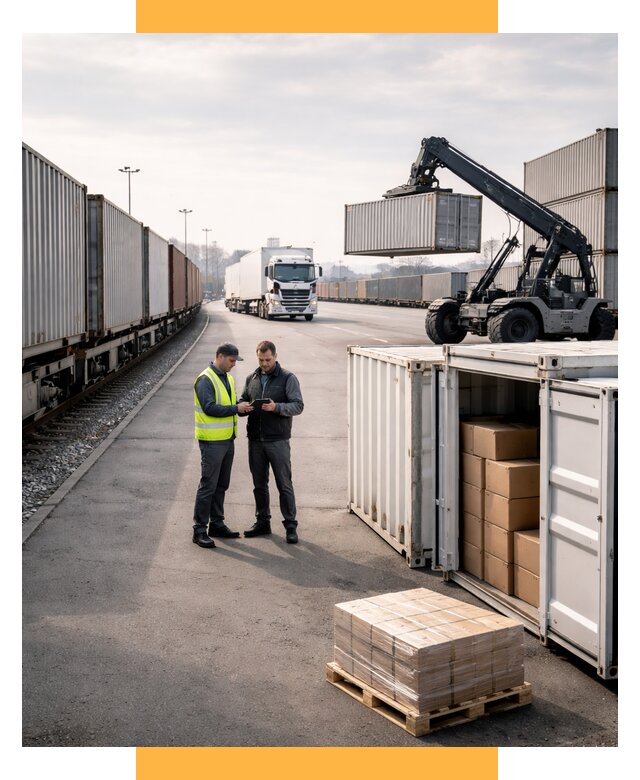 Международные мультимодальные перевозки от 46400 р. | СетСервис-Трц