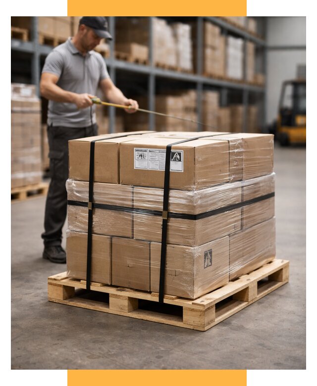 Упаковка и паллетирование грузов от 3609 р. | СетСервис-Трц