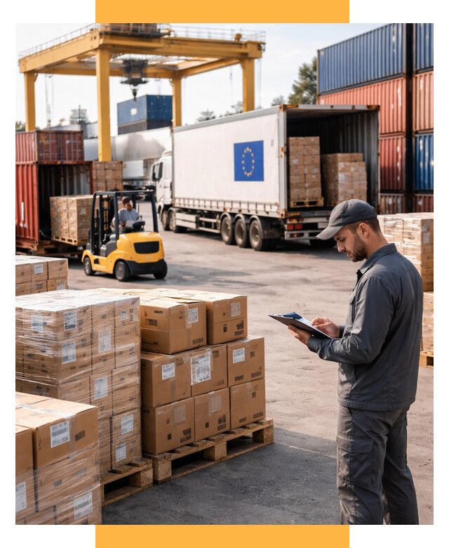 Доставка грузов из Европы от 12373 р., логистика СетСервис-Трц