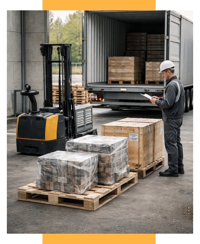 Доставка оборудования из Европы под ключ от 46400 р. | СетСервис-Трц