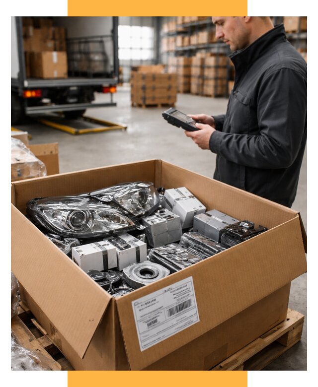 Доставка автозапчастей из Европы под ключ от 12889 р. | СетСервис-Трц