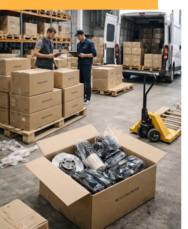 Доставка автозапчастей из Европы от 12889 руб быстро и надёжно