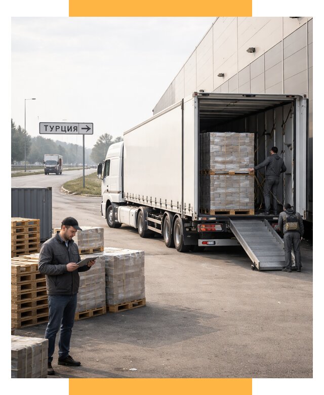 Автоперевозки и доставка фурой из Турции от 123732 р. | СетСервис-Трц