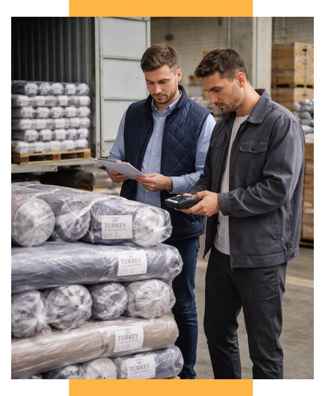 Доставка текстиля из Турции от 46400 р. под ключ, СетСервис-Трц