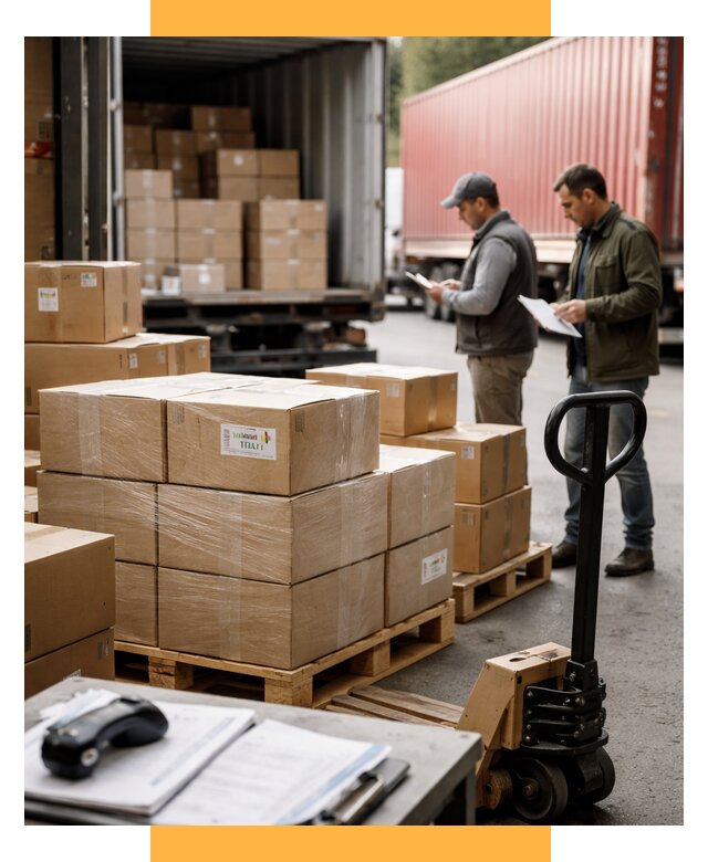 Доставка грузов из Италии в Россию от 18560 р. СетСервис-Трц