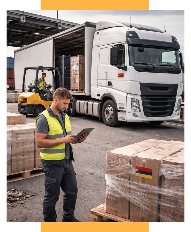 Автоперевозки из Армении от 97955 р. — услуги СетСервис-Трц