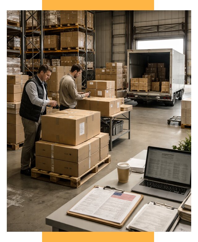 Доставка грузов в США от 6702 р., логистика и экспорт СетСервис-Трц