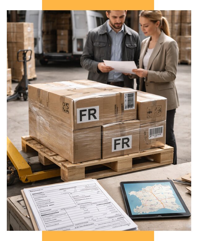 Доставка грузов в Францию от 25778 р., логистика СетСервис-Трц