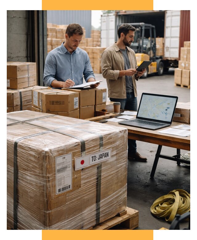 Доставка грузов в Японию от 25778 р., логистика СетСервис-Трц