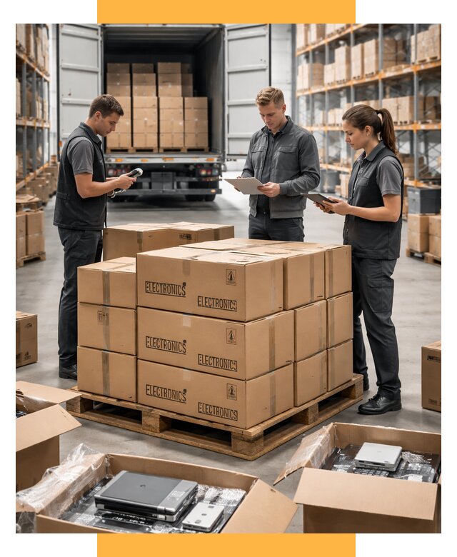 Перевозка электроники и таможня под ключ от 12889 р. | СетСервис-Трц