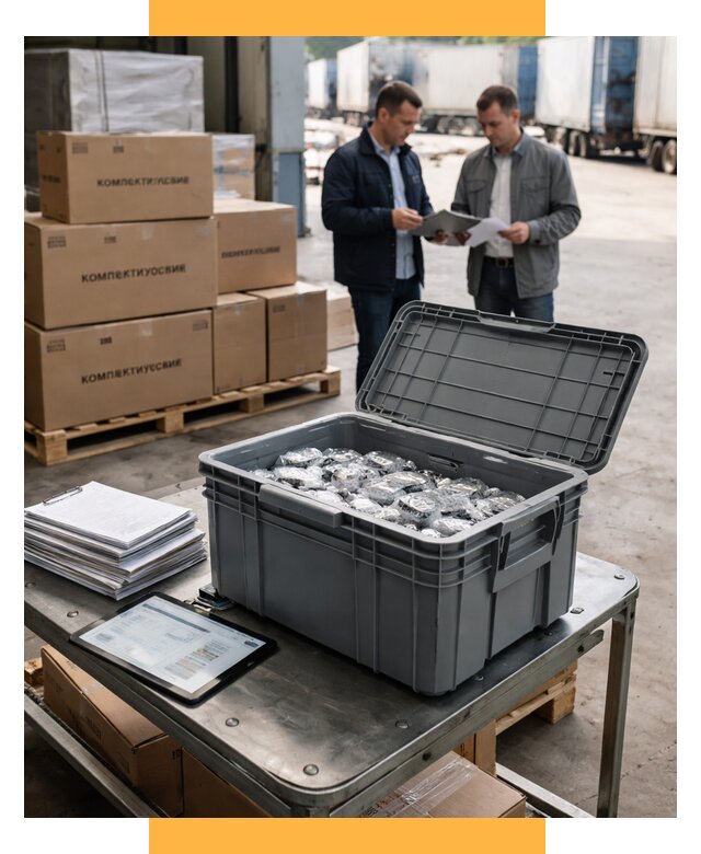 Перевозка комплектующих из Китая от 6702 р. | СетСервис-Трц