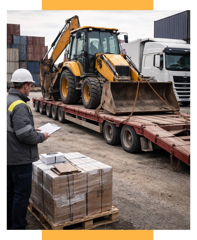 Международная перевозка спецтехники от 46400 р., СетСервис-Трц