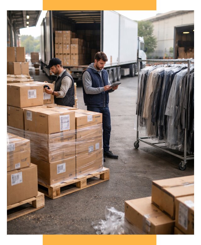 Перевозка и доставка одежды из Китая от 7733 р., СетСервис-Трц