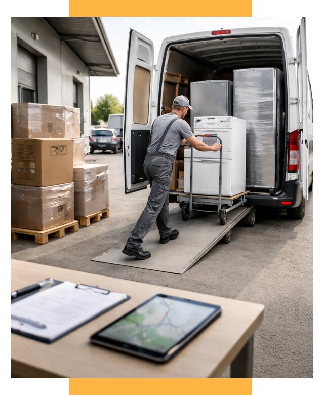 Перевозка бытовой техники от 6702 р. - логистика СетСервис-Трц