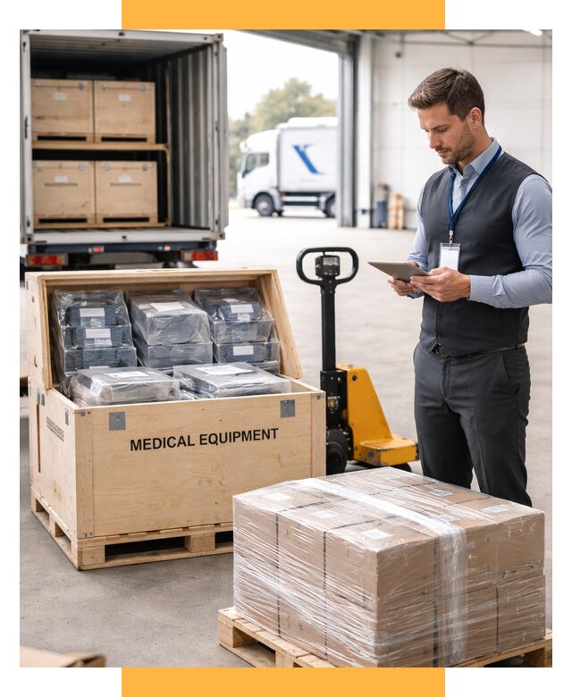 Перевозка медицинского оборудования от 15467 р. в СетСервис-Трц