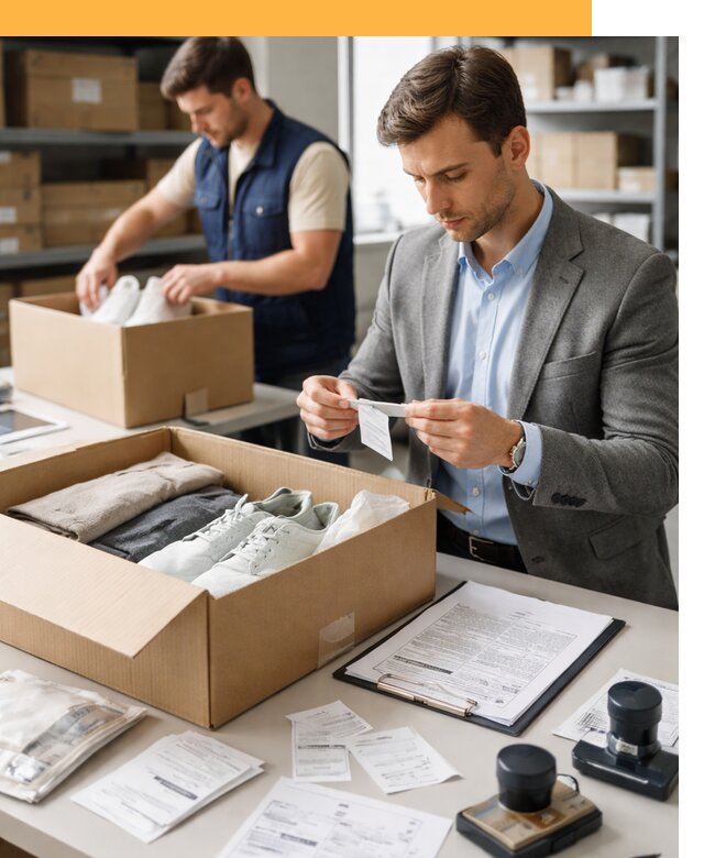 Таможенное оформление одежды и обуви по выгодной цене от 6702 руб