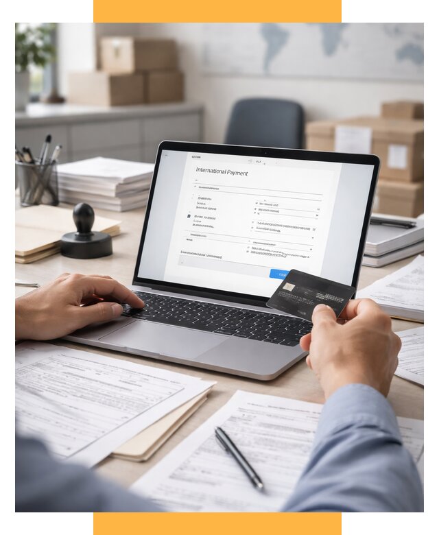 Оплата поставщику в Китае от 4640 р. - агент СетСервис-Трц